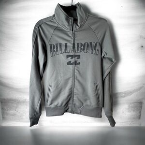 Billabong Heather Gray Casual Jacket